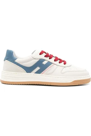 Hogan Low-Top Sneakers - Panelled White Sneakers With Contrasting Accents in