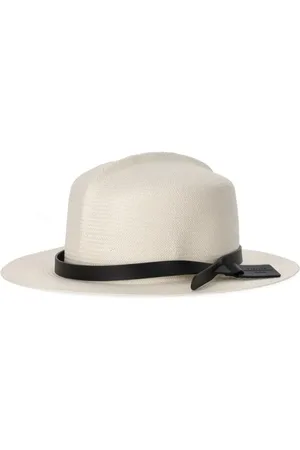 Max Mara Mutsen & petten - Fanale Off-White Hat in