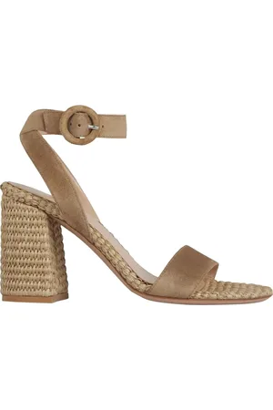 Gianvito Rossi Hoge hakken - Suede Heeled Shoes in