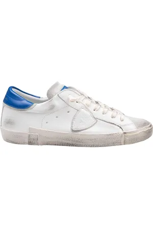 Philippe model Low-Top Sneakers - Prsx Low White Bluette Sneaker in