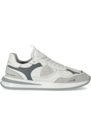 Philippe model Low-Top Sneakers - Olympique White Grey Sneaker White in
