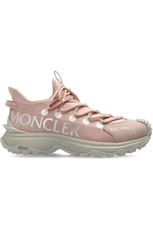 Moncler Low-Top Sneakers - Sporty White Sneakers With Rugged Sole in