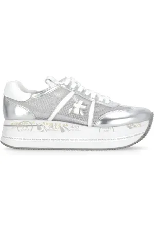 Premiata Low-Top Sneakers - Silver Beth 7373 Sneakers in