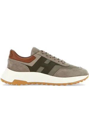 Hogan Low-Top Sneakers - Sporty Sneakers With Suede And Mesh Accents in