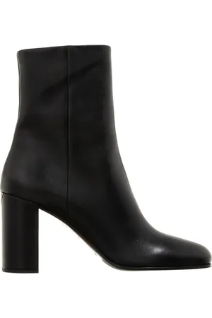 Prada Enkellaarzen - Triangle Logo Boots in