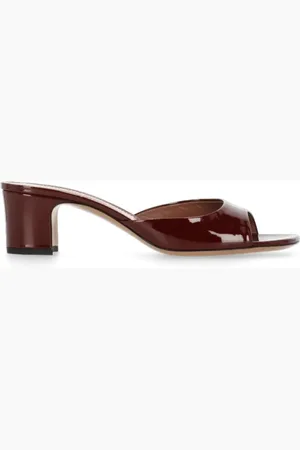 PARIS TEXAS Slippers & Mules - Bordeaux Lara Mule Shoes in