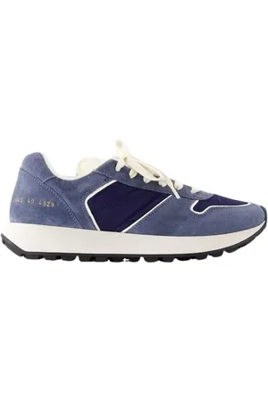 COMMON PROJECTS Low-Top Sneakers - Track Sneakers - Leather - Blue in