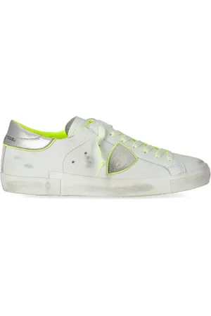 Philippe model Low-Top Sneakers - prsx leather sneakers color white/y in