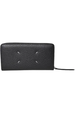 Maison Margiela Portemonnees - Continental Wallet In Soft Grained Calf Leather Wi in