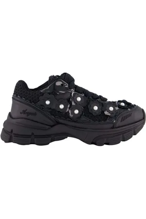 Axel Arigato Low-Top Sneakers - Marathon Flwr Sneakers - Leather - Black in