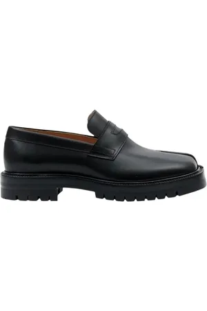 Maison Margiela Tabi Loafers In Black in