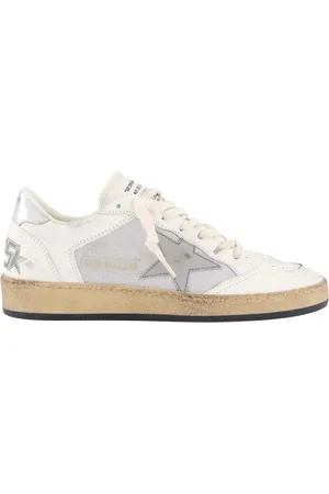 Golden Goose Low-Top Sneakers - White Leather Sneakers in