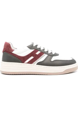 Hogan Low-Top Sneakers - White Sneakers With Textured Accents And Sporty Si in