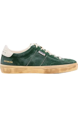 Golden Goose Low-Top Sneakers - Soul-Star Suede Sneakers in