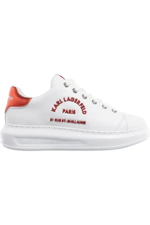Karl Lagerfeld Low-Top Sneakers - Kapri Maison Metalmesh Tab in