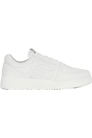 Givenchy Low-Top Sneakers - G4 Sneakers In Leather White in