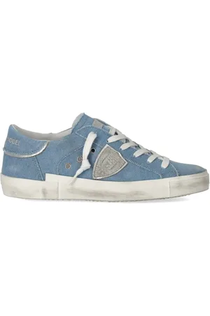 Philippe model Low-Top Sneakers - Prsx Low Denim Bluette Sneaker in