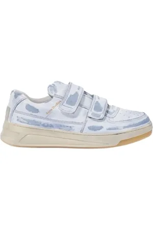Acne Studios Low-Top Sneakers - Perey Cities Leather Sneakers in