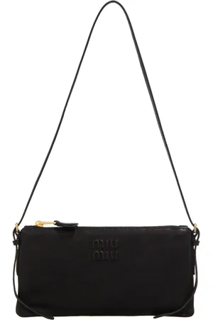 Miu Miu Crossbody bags - Logo Embossed Small Shoulder Bag in