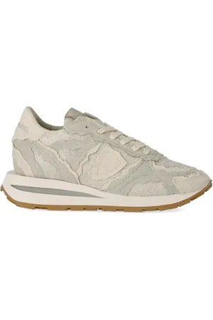 Philippe model Low-Top Sneakers - Tropez Haute Low Fancy Denim Metal Sneaker in