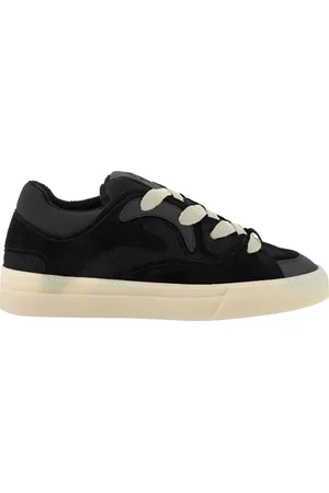 FLÂNEUR Low-Top Sneakers - Avenue Sneaker Black/Creme in