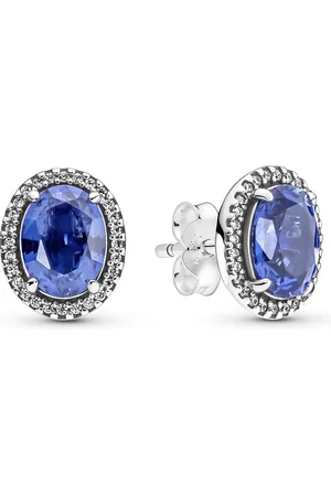 PANDORA Oorbellen - Sparkling Statement Halo Stud Earrings in