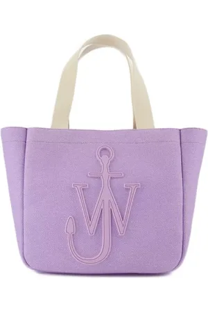 J.W.Anderson Totes & shoppers - Cabas Tote Bag - Lilac - Cotton in