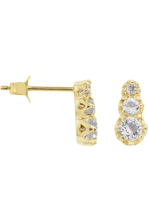 ANNA + NINA Oorbellen - Single Glowing Anna Stud Earring in