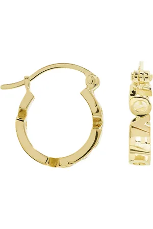 ANNA + NINA Oorbellen - Single Universal Love Ring Earring in