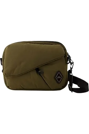 A-cold-wall* Shoppers - Diamond Padded Crossbody - Nylon - Khaki in