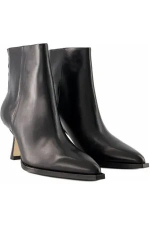 Aeyde Boots - Kala Ankle Boots - Leather - Black in
