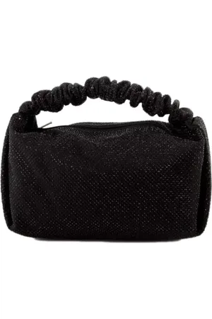 Alexander Wang Crossbody bags - Mini Scrunchie Handbag - Polyester - Black in