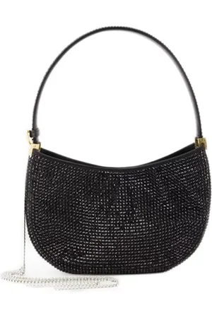 MAGDA BUTRYM Shoppers - Re23 Medium Vesna Hobo Bag - Black - Strass in