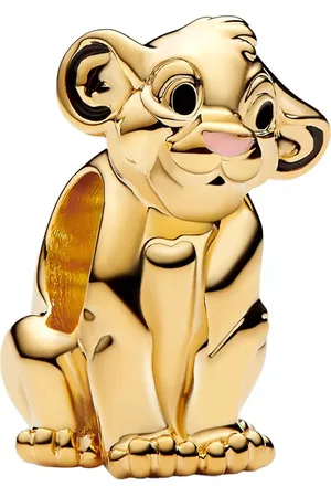 PANDORA Charms - Disney The Lion King Simba 14k gold-plated charm w in