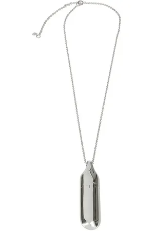 Courrèges Kettingen - Brass Necklace With Flask in