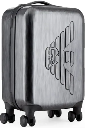 Emporio Armani Koffer - Grey Trolley in