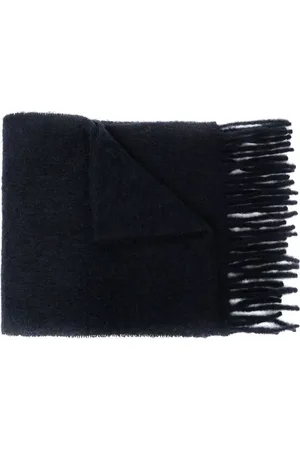 Marni Sjaals & halsdoeken - Blauwe Alpaca sjaal in