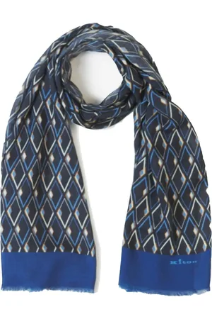 Kiton Sjaals & halsdoeken - Cashmere Print Scarf in