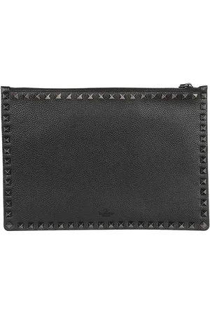 VALENTINO Crossbody bags - Rockstud Pouch In Calfskin in