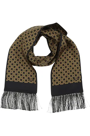 VALENTINO Sjaals & halsdoeken - Black Bandeau Chamber Silk Scarf in