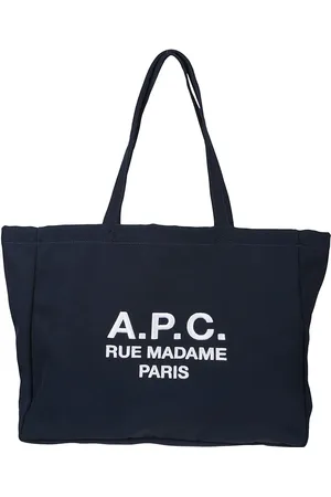 A.P.C. Business & reistassen - Diane Rue Madame Shopping Bag Blue in