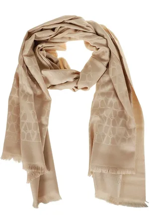 VALENTINO GARAVANI Sjaals & halsdoeken - Nude Silk Shawl in