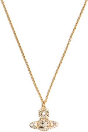 Vivienne Westwood Kettingen - Carmela Bas Relief Pendant Gold/ in