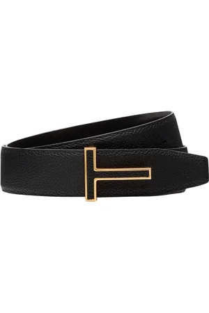 Tom Ford Riemen - T Leather Belt in