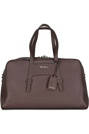 santoni Business & reistassen - Weekender aus Leder in
