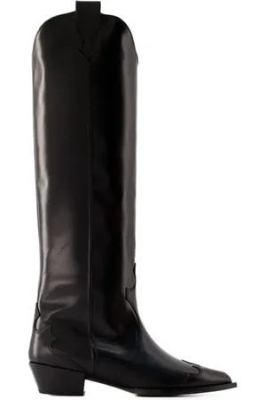 Aeyde Boots - Aruna Boots - Leather - Black in