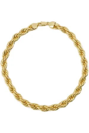 ANINE BING Kettingen - Twist Rope Necklace - Plated - in