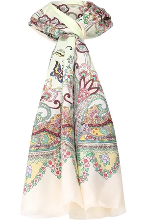 Etro Sjaals & halsdoeken - Seidentuch mit Paisley-Muster in