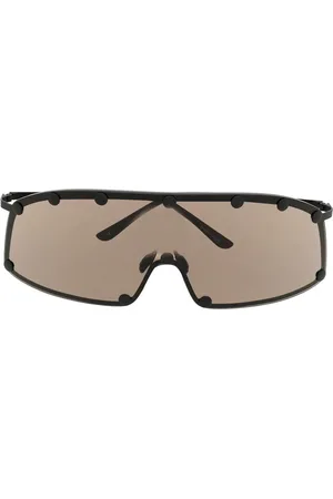 Rick Owens Zonnebrillen - Sunglasses Shielding /brown in