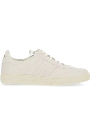 Tom Ford Low-Top Sneakers - White Leather Sneakers in